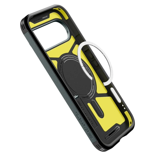 Чохол Spigen Tough Armor для Google Pixel 10 | 10 Pro Abyss Green with MagSafe (ACS09707)
