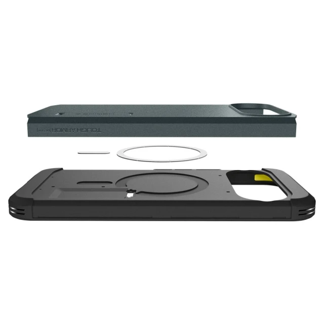 Чохол Spigen Tough Armor для Google Pixel 10 | 10 Pro Abyss Green with MagSafe (ACS09707)