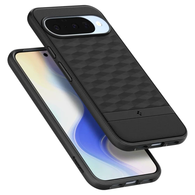 Чохол Spigen Parallax для Google Pixel 10 | 10 Pro Matte Black with MagSafe (ACS09708)