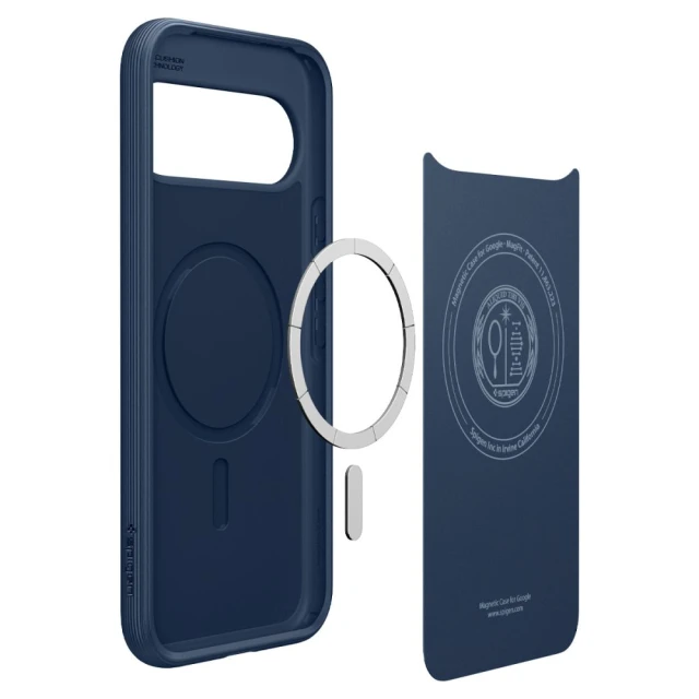 Чохол Spigen Parallax для Google Pixel 10 | 10 Pro Midnight Blue with MagSafe (ACS09710)