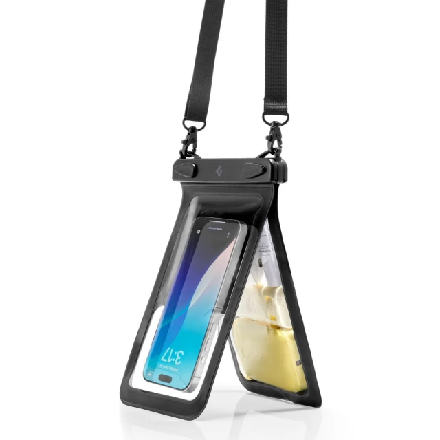Водонепроникний чохол Spigen Universal Waterproof Case Black (ACS09745)