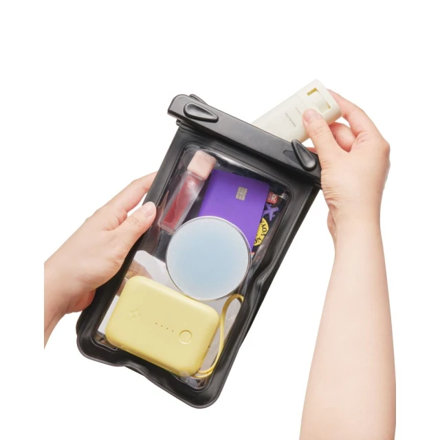 Водонепроникний чохол Spigen Universal Waterproof Case Black (ACS09745)