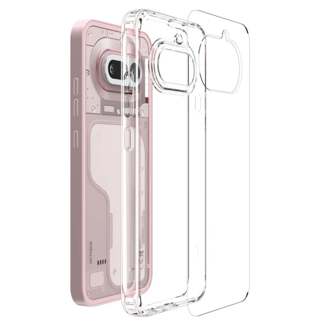 Чохол Spigen Ultra Hybrid для Nothing Phone 4A Crystal Clear (ACS09793)