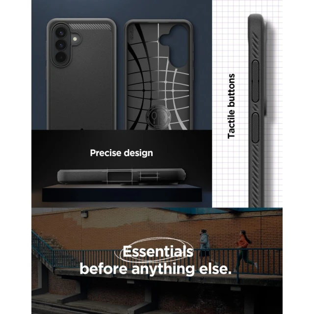 Чехол Spigen Rugged Armor для Samsung Galaxy A57 5G Matte Black (ACS09794)