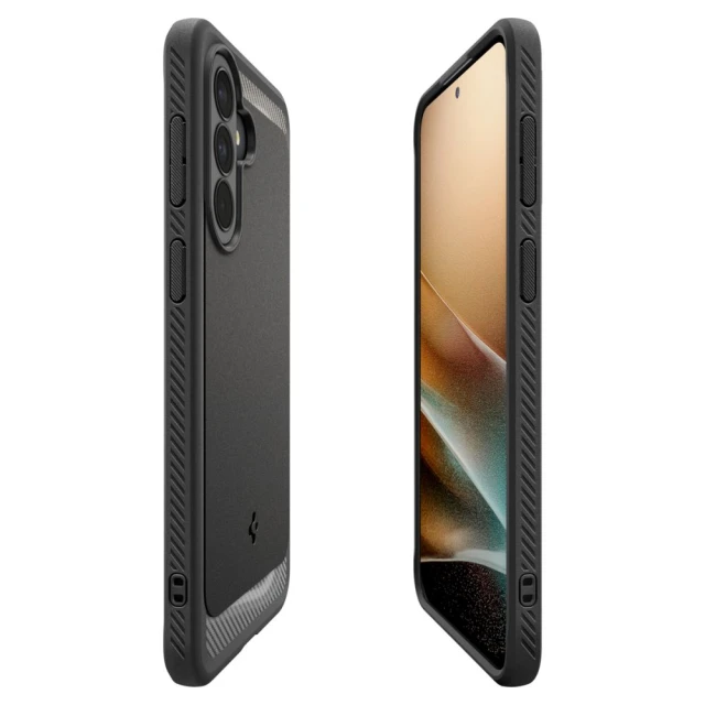 Чохол Spigen Rugged Armor для Samsung Galaxy A37 5G Matte Black (ACS09795)