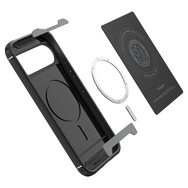 Чохол Spigen Core Armor для Google Pixel 10 Pro XL Matte Black with MagSafe (ACS09805)