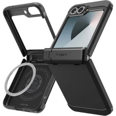 Чохол Spigen Tough Armor Pro для Samsung Galaxy Flip6 (F741) Black with MagSafe (ACS09807)