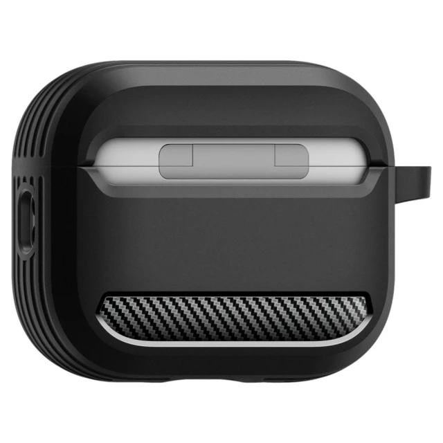 Чохол Spigen Rugged Armor для AirPods Pro 3 Matte Black (ACS09822)