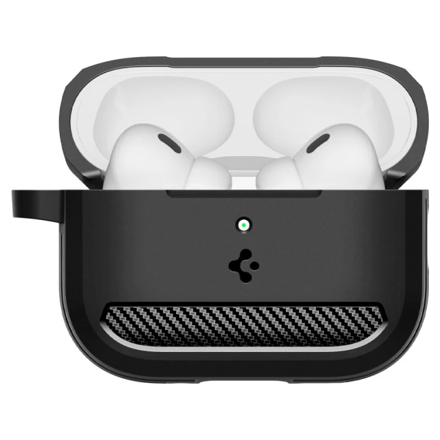 Чохол Spigen Rugged Armor для AirPods Pro 3 Matte Black (ACS09822)