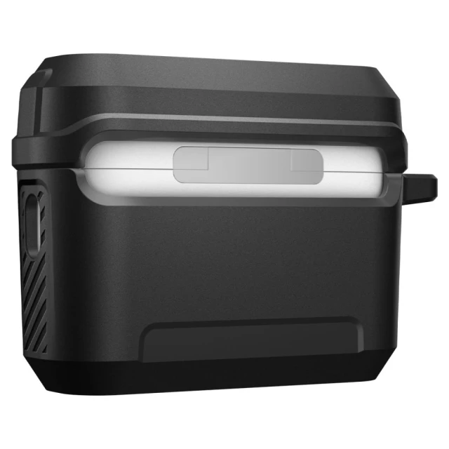 Чохол для навушників Spigen Lock Fit для AirPods Pro 3 Matte Black (ACS09825)