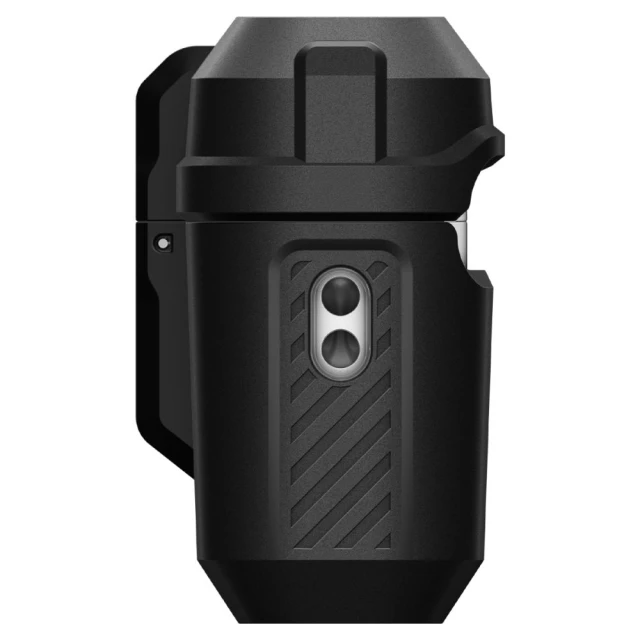 Чохол для навушників Spigen Lock Fit для AirPods Pro 3 Matte Black (ACS09825)