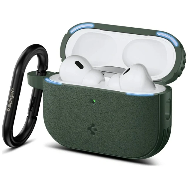Чохол для навушників Spigen Vault для AirPods Pro 3 Midnight Green (ACS09827)
