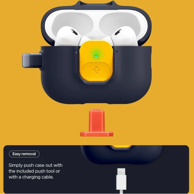 Чохол Spigen Nano Pop для AirPods Pro 3 Blueberry Navy (ACS09829)