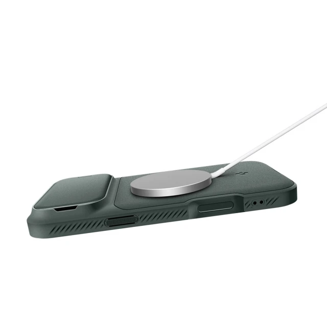 Чохол Spigen Optik Armor для iPhone 17 Pro Max Green with MagSafe (8800283310306)