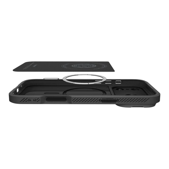 Чохол Spigen Optik Armor для iPhone 17 Pro Black with MagSafe (8800283310825)