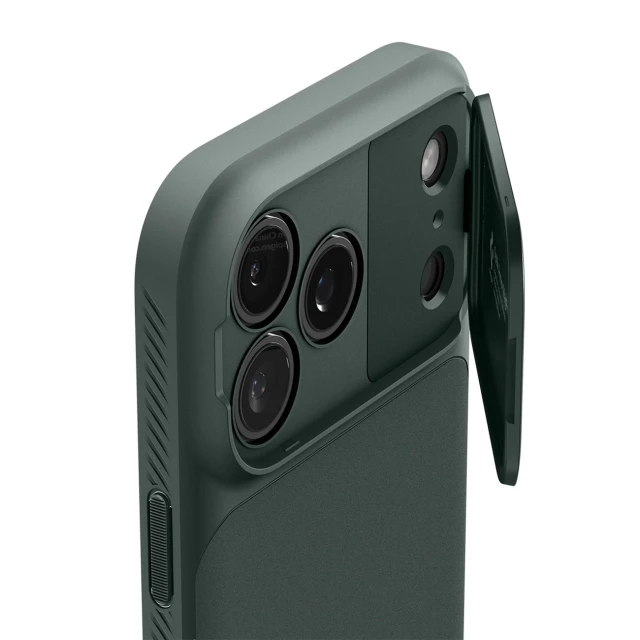 Чохол Spigen Optik Armor для iPhone 17 Pro Green with MagSafe (8800283310832)