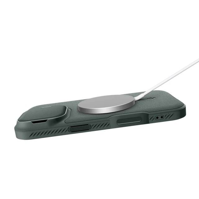 Чохол Spigen Optik Armor для iPhone 17 Green with MagSafe (8800283311174)