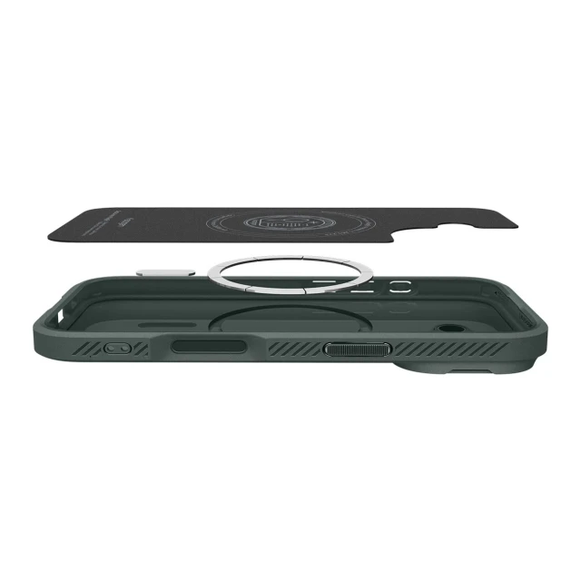 Чохол Spigen Optik Armor для iPhone 17 Green with MagSafe (8800283311174)
