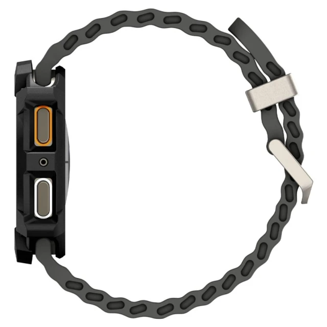 Чохол Spigen Rugged Armor для Samsung Galaxy Watch 8 40 mm Matte Black (ACS10004)