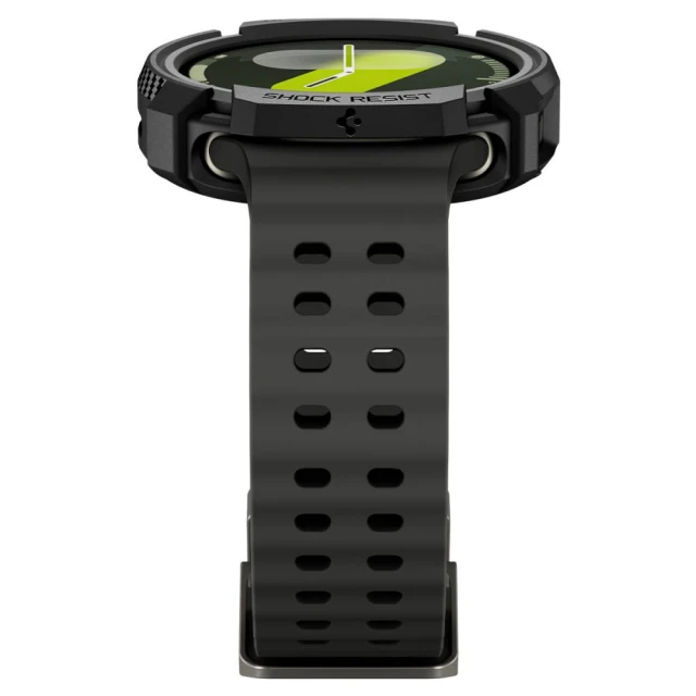 Чохол Spigen Rugged Armor для Samsung Galaxy Watch 8 40 mm Matte Black (ACS10004)