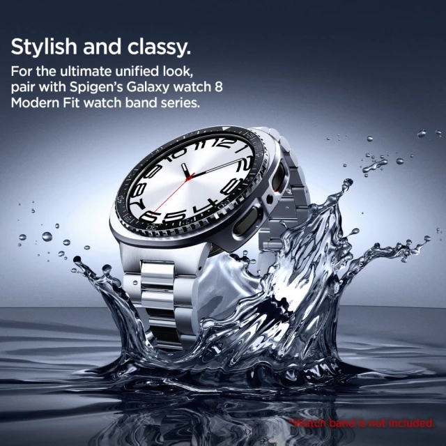 Чохол Spigen Bezel Tune Pro Diver для Samsung Galaxy Watch 8 44 mm Black (ACS10010)