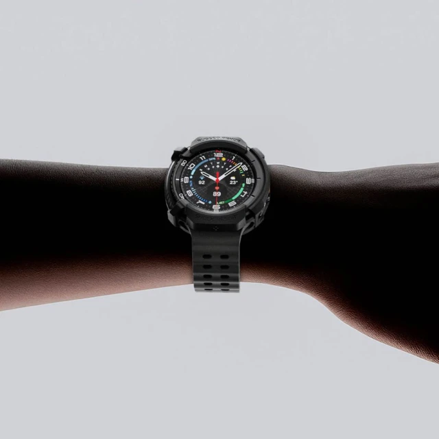 Чохол Spigen Rugged Armor для Samsung Galaxy Watch 8 Classic 46 mm Matte Black (ACS10012)