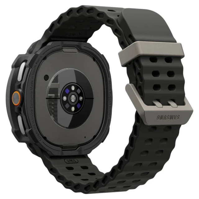 Чохол Spigen Rugged Armor для Samsung Galaxy Watch 8 Classic 46 mm Matte Black (ACS10012)