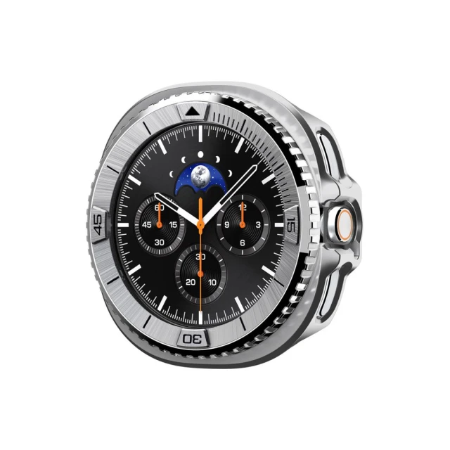 Чохол Spigen Bezel Tune Pro Pilot для Samsung Galaxy Watch 8 Classic 46 mm Silver (ACS10017)