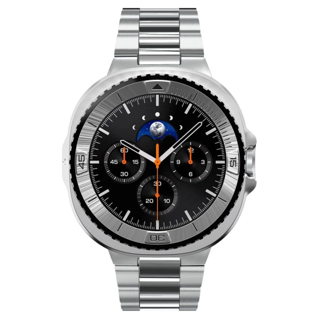 Чохол Spigen Bezel Tune Pro Pilot для Samsung Galaxy Watch 8 Classic 46 mm Silver (ACS10017)