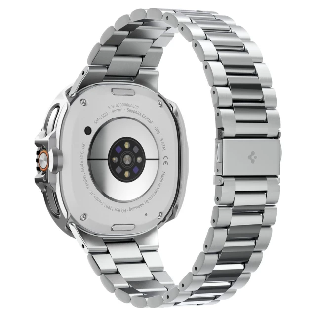 Чохол Spigen Bezel Tune Pro Pilot для Samsung Galaxy Watch 8 Classic 46 mm Silver (ACS10017)