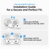 Чохол для навушників Spigen Liquid Crystal для AirPods Pro 3 Crystal Clear (ACS10019)