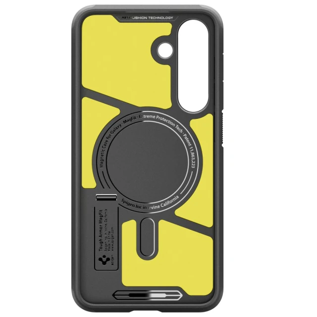 Чохол Spigen Tough Armor Mag для Samsung Galaxy S25 FE (S731) Black with MagSafe (ACS10029)