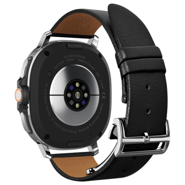 Ремінець Spigen Enzo для Samsung Galaxy Watch 8 44 | 40 mm/8 Classic 46 mm Black (AMP10119)