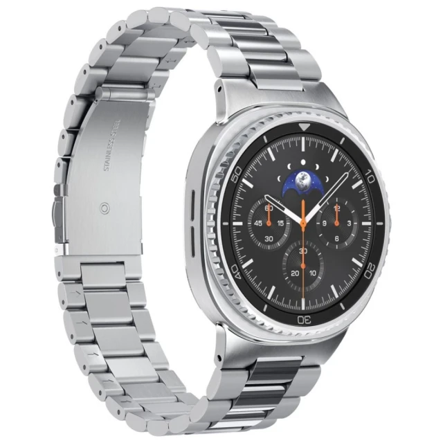 Ремінець Spigen Modern Fit для Samsung Galaxy Watch 8 44 | 40 mm / 8 Classic 46 mm Silver (AMP10120)
