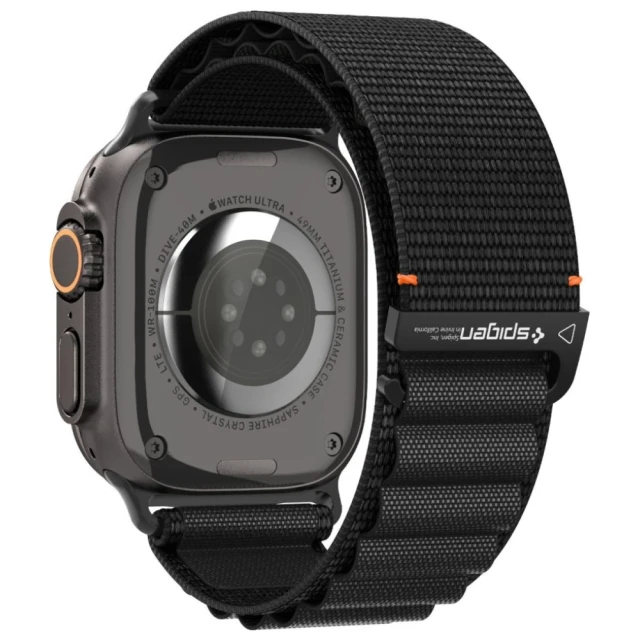 Ремінець Spigen WBF1 для Apple Watch 49 | 46 | 45 | 44 mm Black (AMP10144)