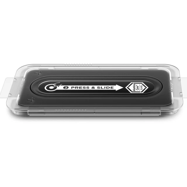 Захисне скло Spigen Glas.TR EZ Fit Pro для Samsung Galaxy S25 FE (S731) Clear (2 pack) (AGL10202)