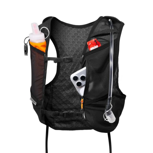 Беговой жилет Spigen Dynamic Shield Running Vest Active (M-L) + Soft Flask Black (AMP10224)