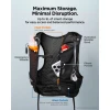 Беговой жилет Spigen Dynamic Shield Running Vest Active (M-L) + Soft Flask Black (AMP10224)