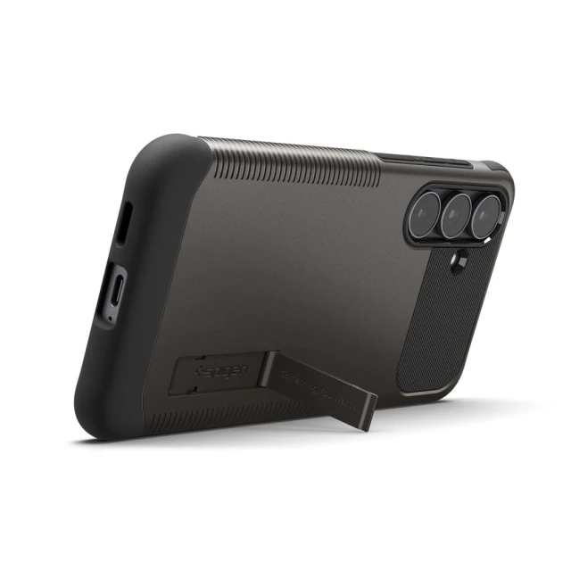 Чохол Spigen Slim Armor Mag для Samsung Galaxy S25 FE (S731) Gunmetal with MagSafe (ACS10230)