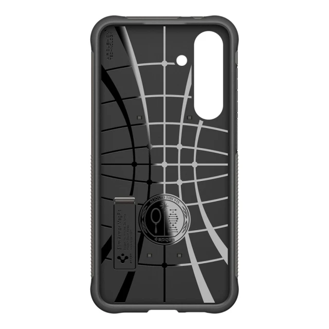 Чохол Spigen Slim Armor Mag для Samsung Galaxy S25 FE (S731) Gunmetal with MagSafe (ACS10230)