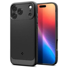 Чехол Spigen Rugged Armor для iPhone 17 Pro Max Matte Black with MagSafe (ACS10263)