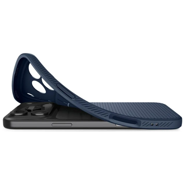 Чохол Spigen Liquid Air для iPhone 17 Pro Max Navy Blue (ACS10266)