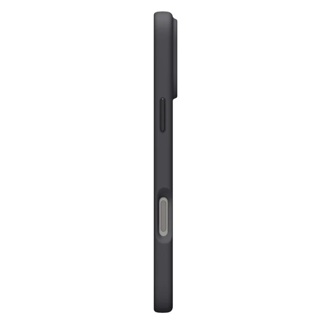 Чохол Spigen Silicone Fit для iPhone 17 Pro Max Black with MagSafe (ACS10270)