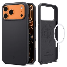 Чохол Spigen Silicone Fit для iPhone 17 Pro Max Black with MagSafe (ACS10270)