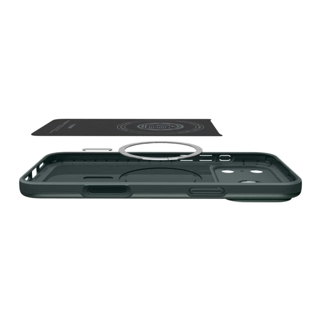 Чохол Spigen Thin Fit для iPhone 17 Pro Max Green with MagSafe (ACS10275)