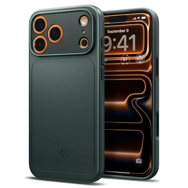Чохол Spigen Thin Fit для iPhone 17 Pro Max Green with MagSafe (ACS10275)