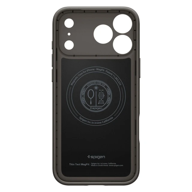 Чохол Spigen Thin Fit для iPhone 17 Pro Max Gray with MagSafe (ACS10276)