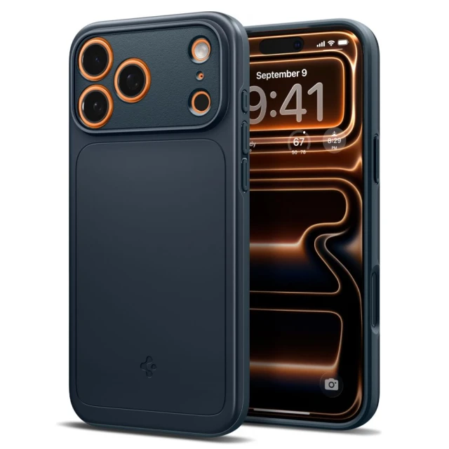 Чохол Spigen Thin Fit для iPhone 17 Pro Max Navy with MagSafe (ACS10277)
