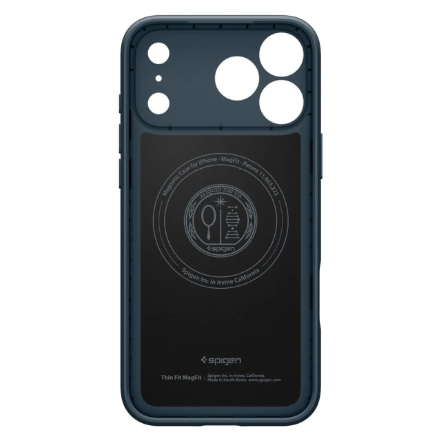Чохол Spigen Thin Fit для iPhone 17 Pro Max Navy with MagSafe (ACS10277)