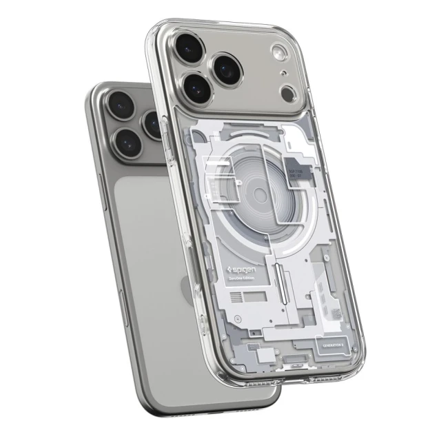Чохол Spigen Ultra Hybrid для iPhone 17 Pro Max Neo One White with MagSafe (ACS10287)